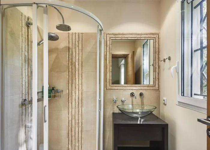 Luxxury-villa In Santorini With Pool Ferienhaus Ia